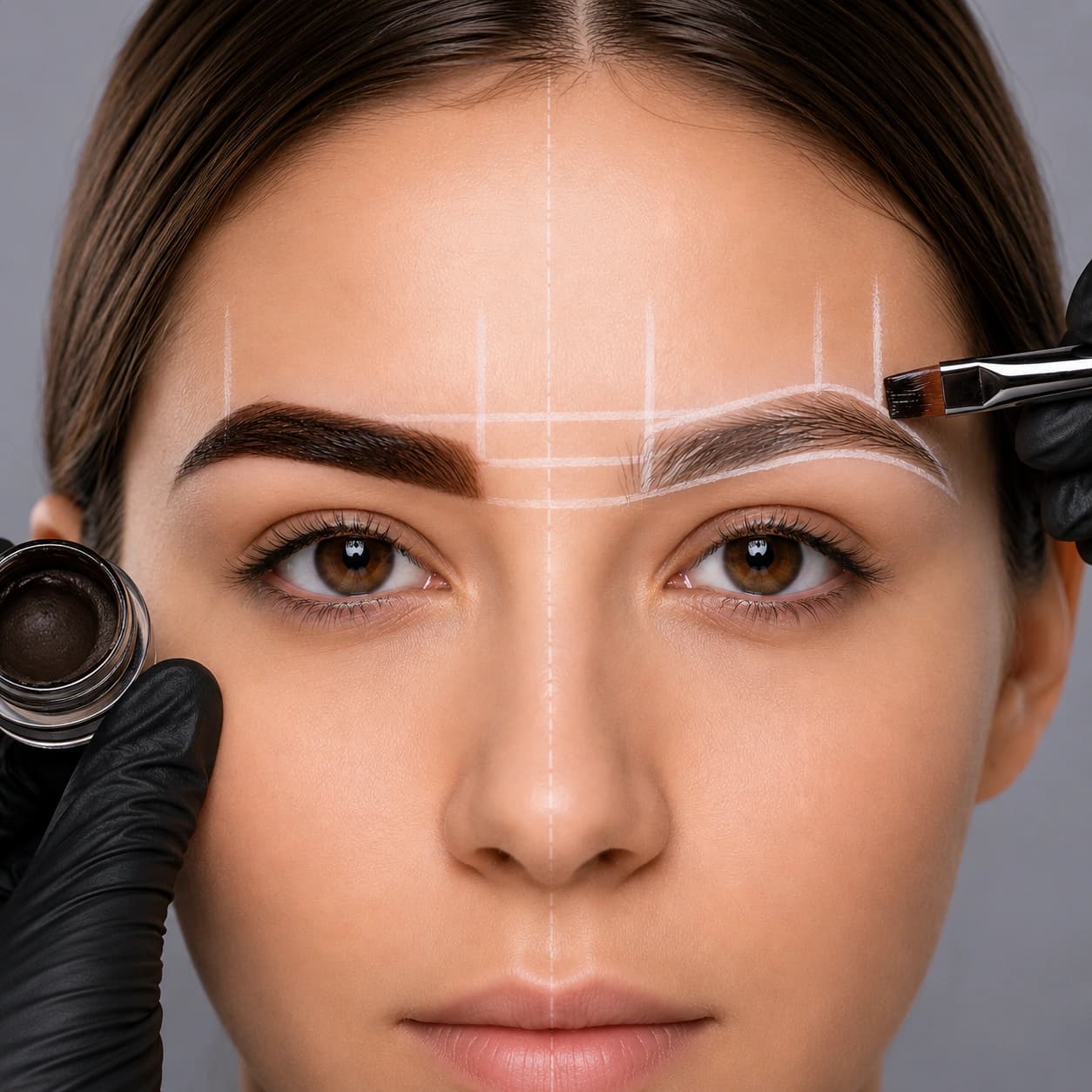 Diseño de Cejas con Henna