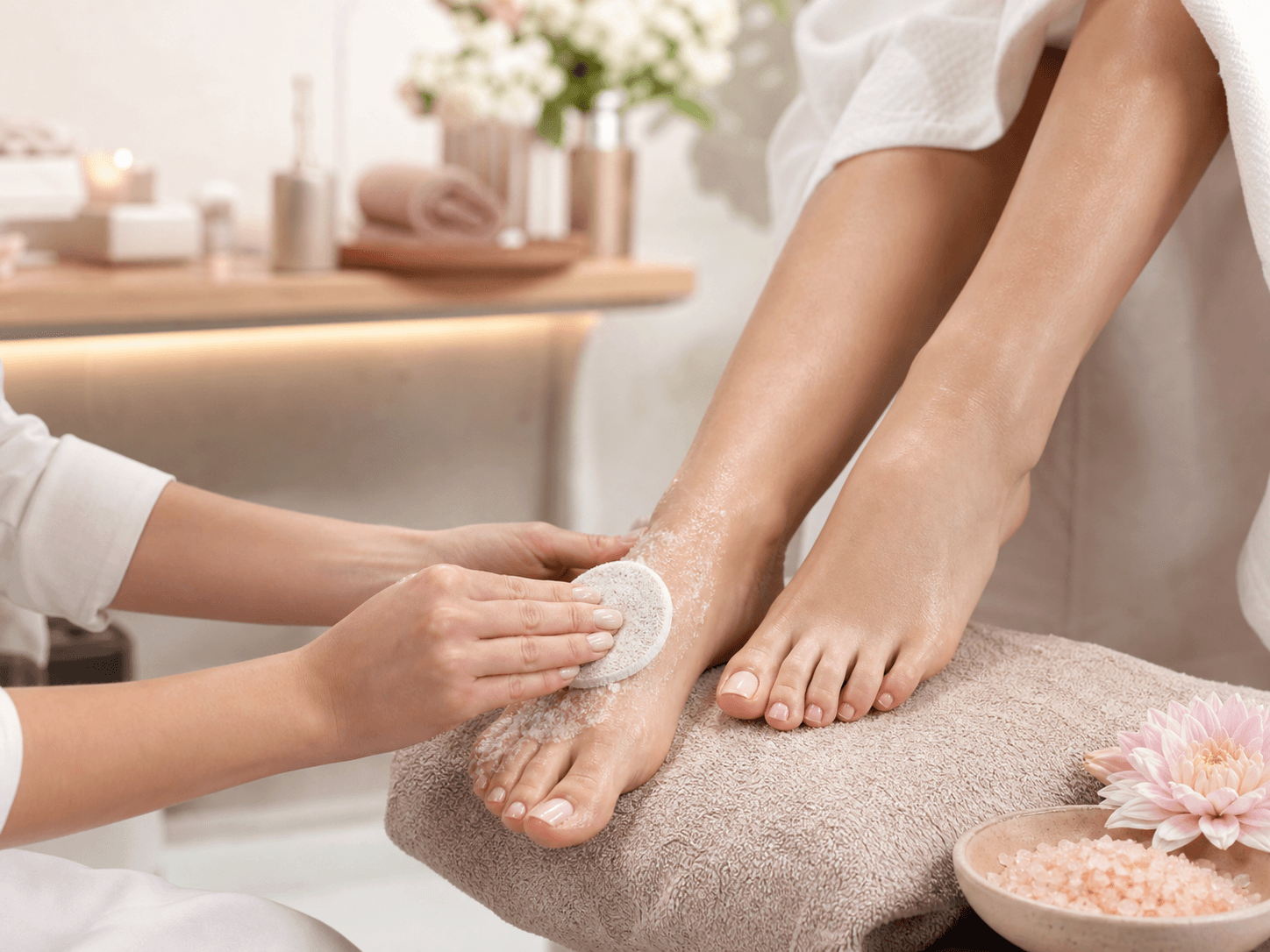 Pedicura spa en Anita Nails