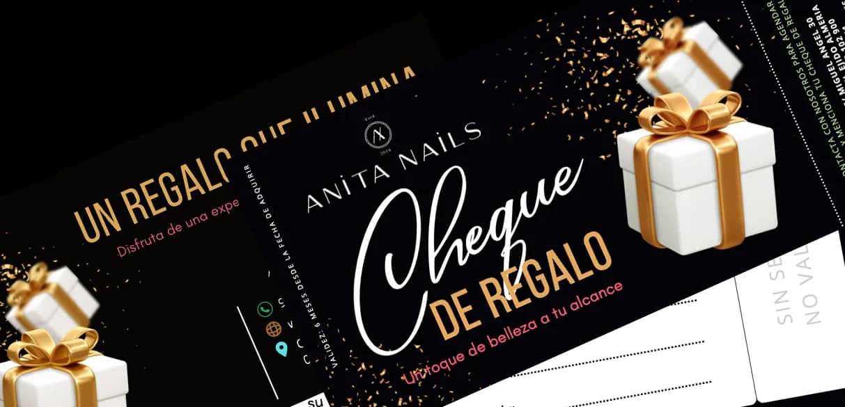Cheque de regalo Anita Nails